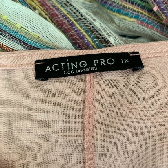 ACTING PRO 3/4 SLEEVE TOP - Picture 5 of 9